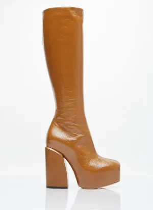 Dries Van Noten High Leather Boots