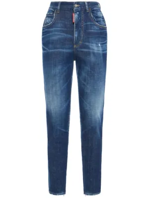 Dsquared2   Twiggy high waist skinny jeans 