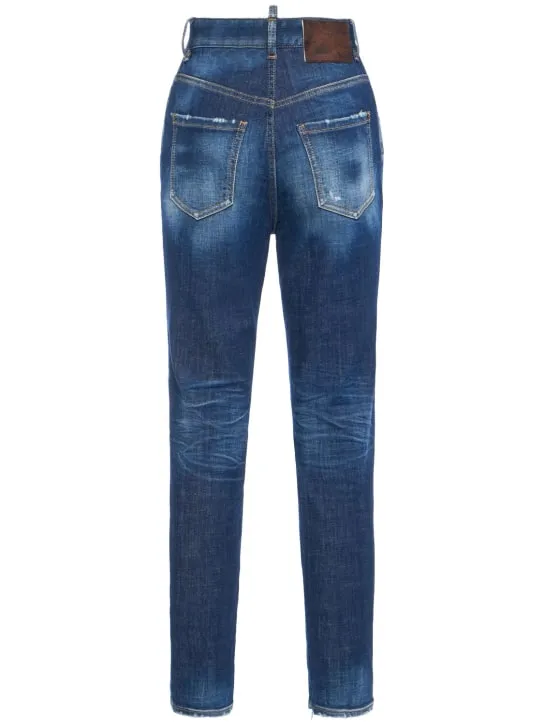 Dsquared2   Twiggy high waist skinny jeans 