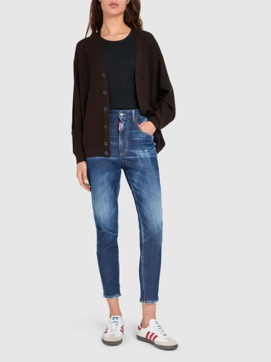 Dsquared2   Twiggy high waist skinny jeans 