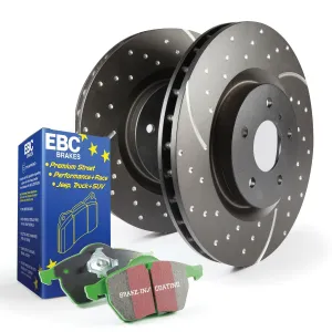 EBC Brakes S3KF1025 S3 Kits Greenstuff 6000 and GD Rotors Truck/SUV