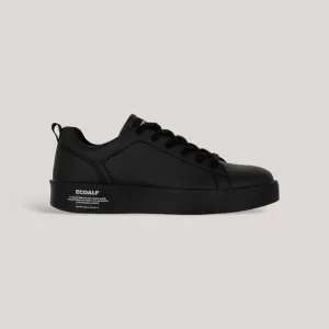 Eliot Grape Leather Sneakers - Black | Men's