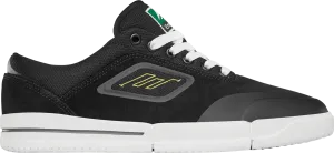 Emerica Phocus Shoe, Black White Gold