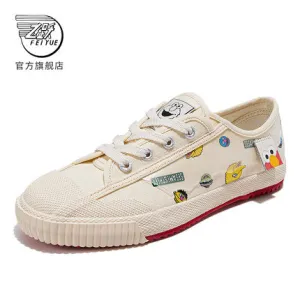 FEIYUE SHANGHAI X SESAME STREET FXY-724T Skate Sports / Street Fashion /  Sneakers Beige Size 34-39 Youth Adult 2022 Summer Sneakers