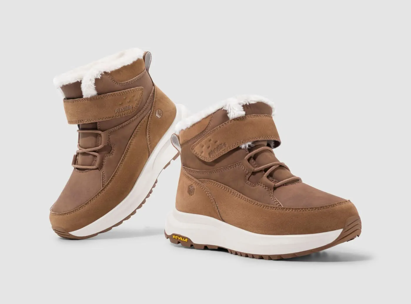 FitVille Damen CozyCore Winterstiefel V12