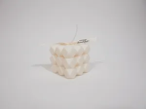 Geometric Bubble Candle