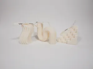 Geometric Set Candle