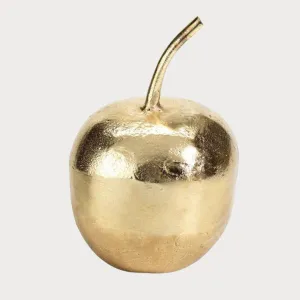 Golden Apple Decorative Object - 6" High