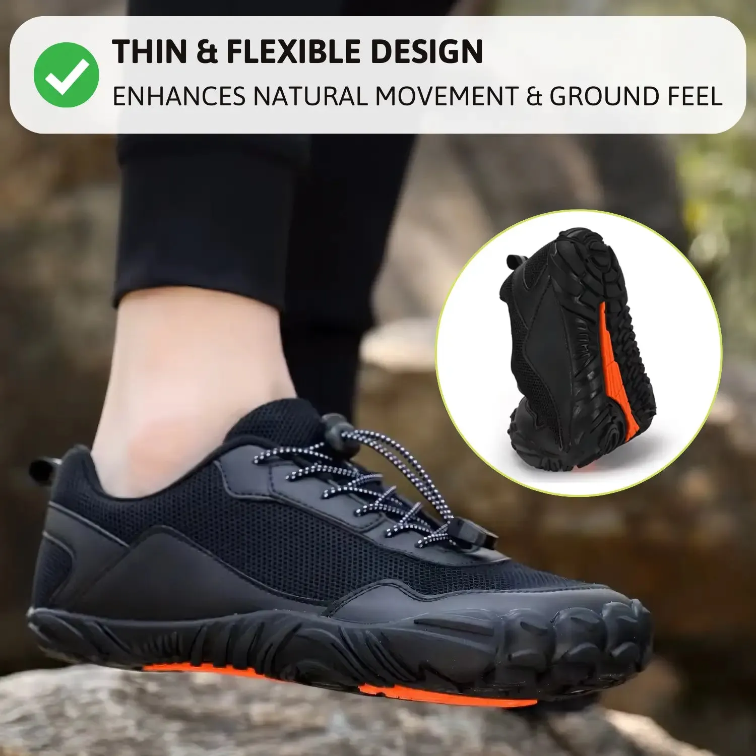 Hike - Non-Slip Autumn Barefoot Shoes (Unisex) (1 1 FREE)