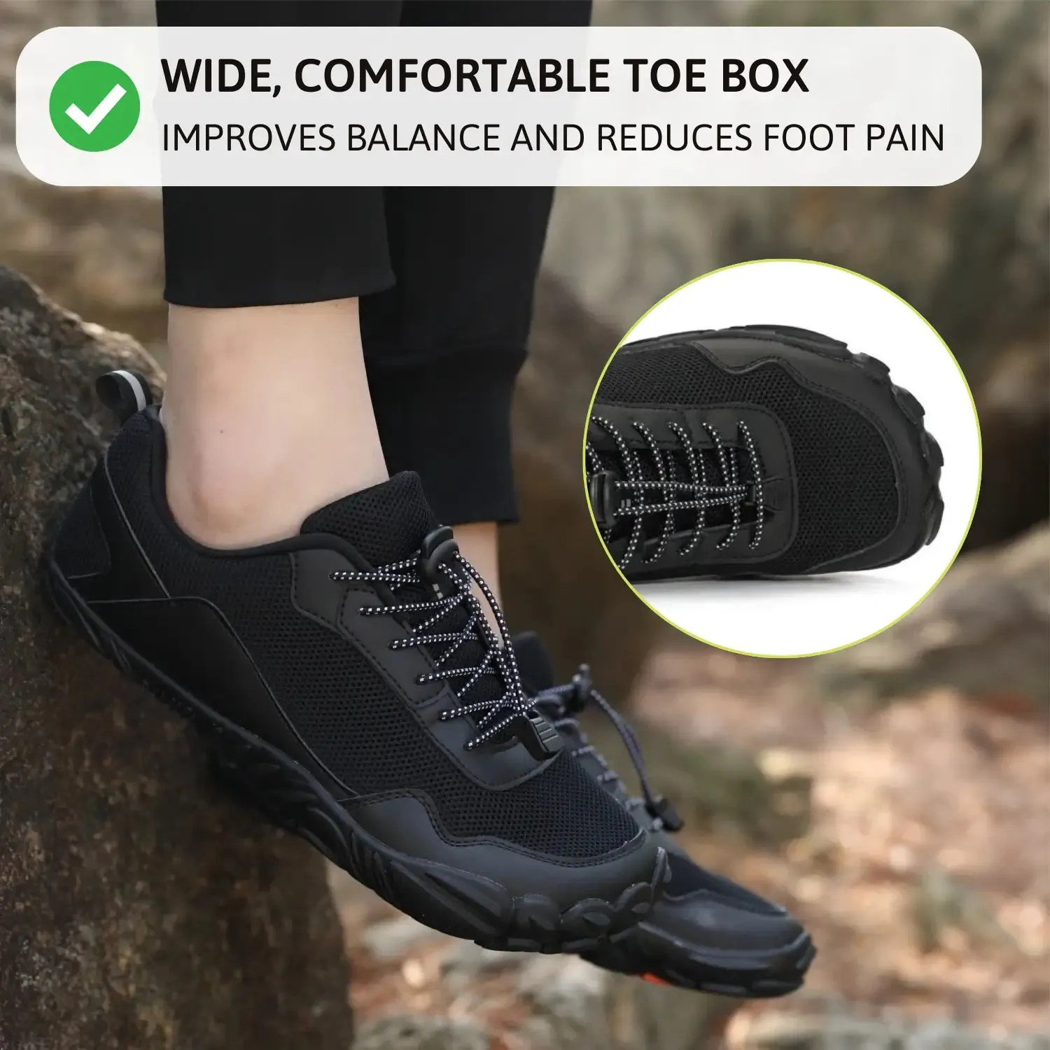 Hike - Non-Slip Autumn Barefoot Shoes (Unisex) (1 1 FREE)