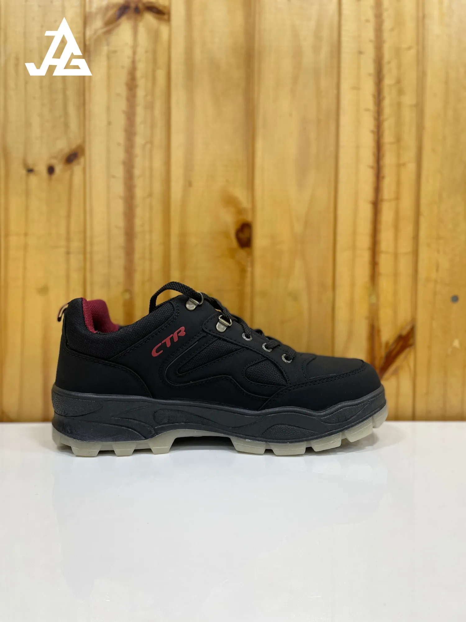 JAG Lunar Series Low Ankle Hiking & Trekking Shoes | Unisex | Black