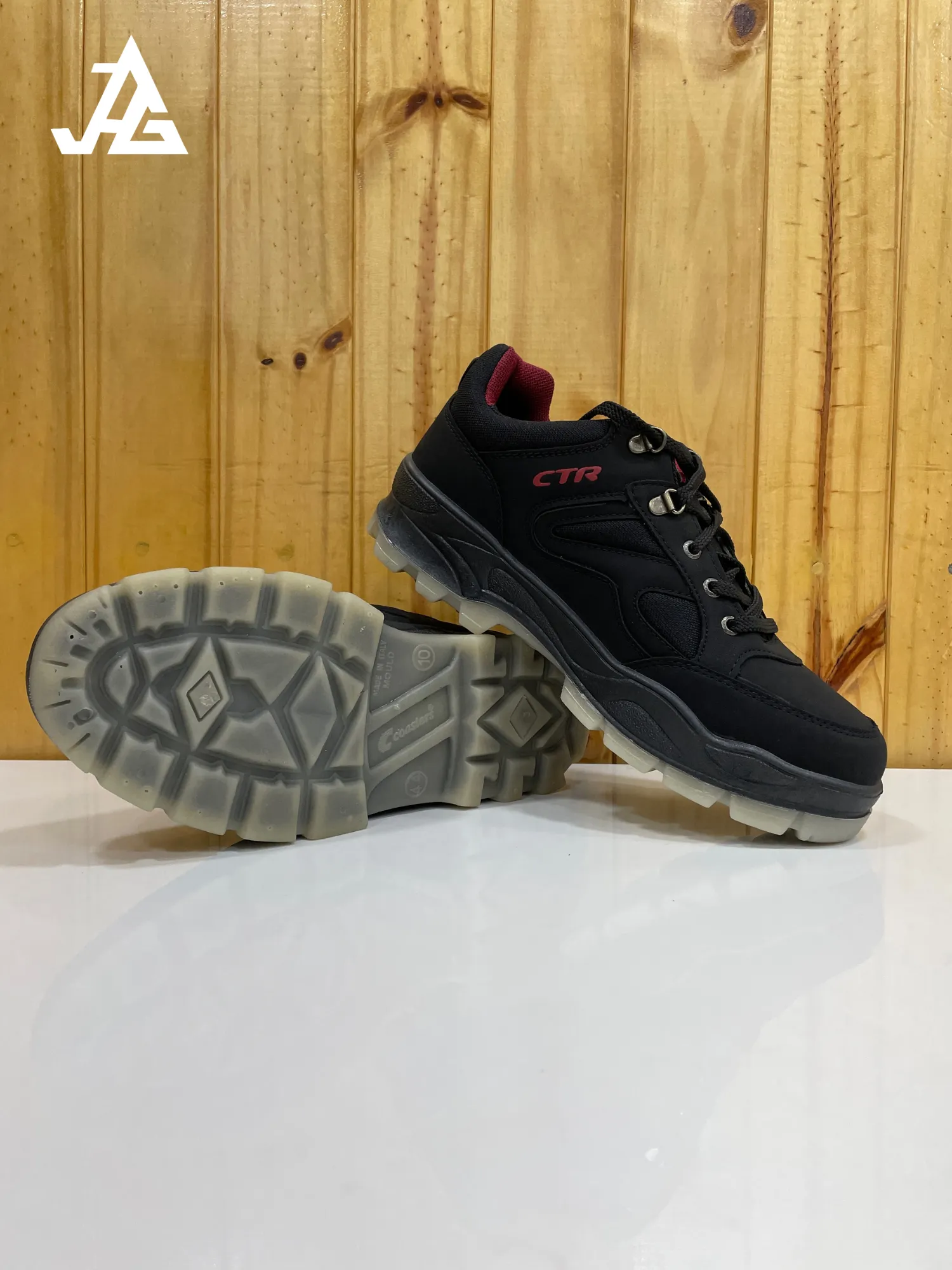 JAG Lunar Series Low Ankle Hiking & Trekking Shoes | Unisex | Black