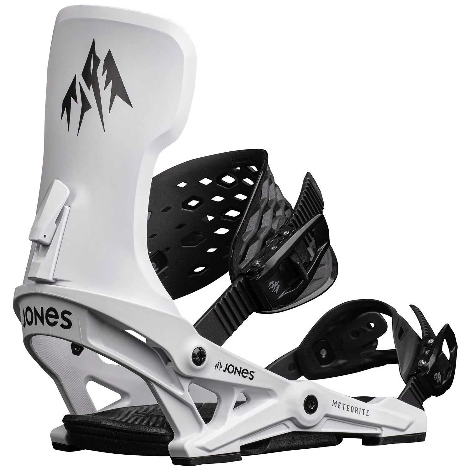 Jones Meteorite Mens Snowboard Bindings Cloud White