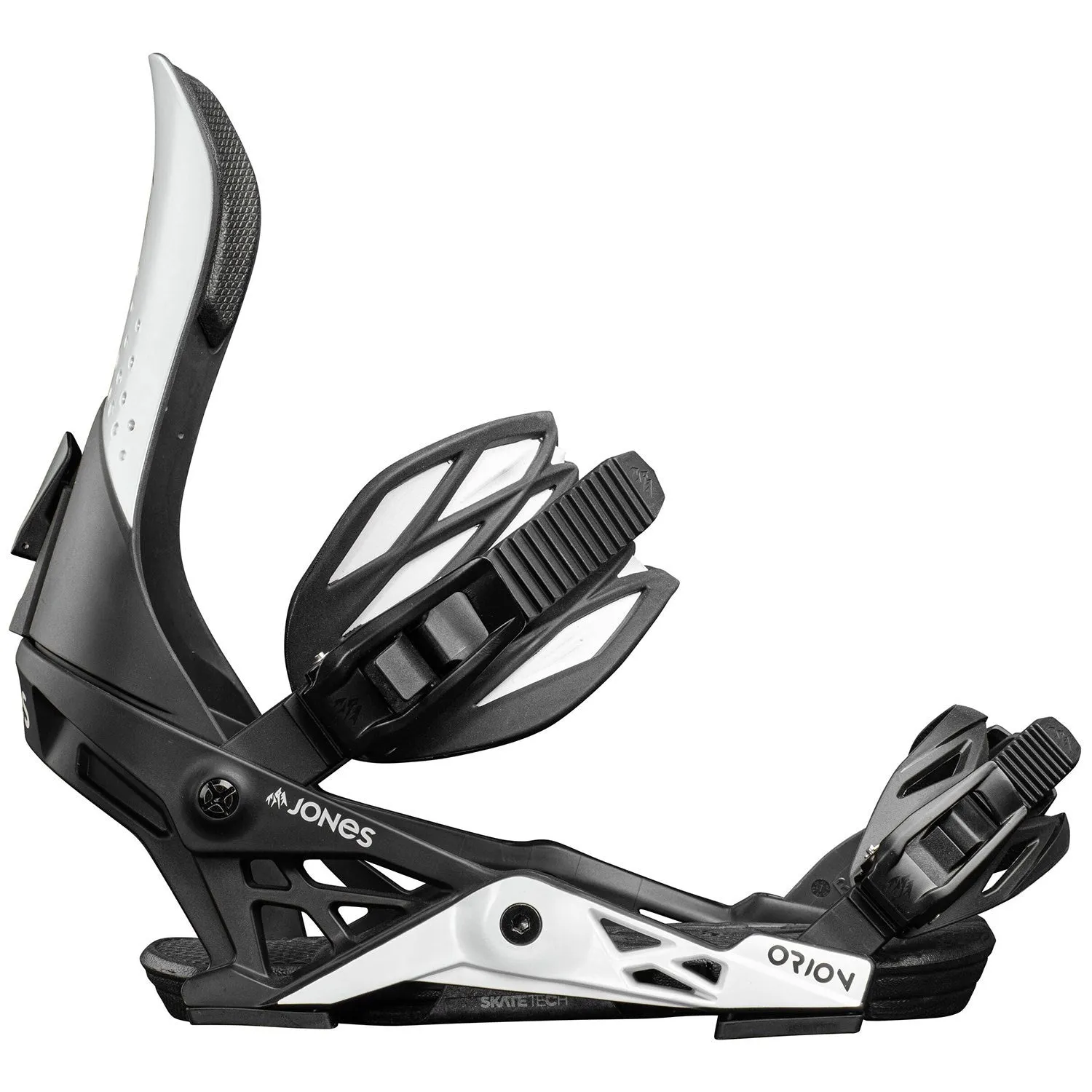 Jones Orion Mens Snowboard Bindings White / Black