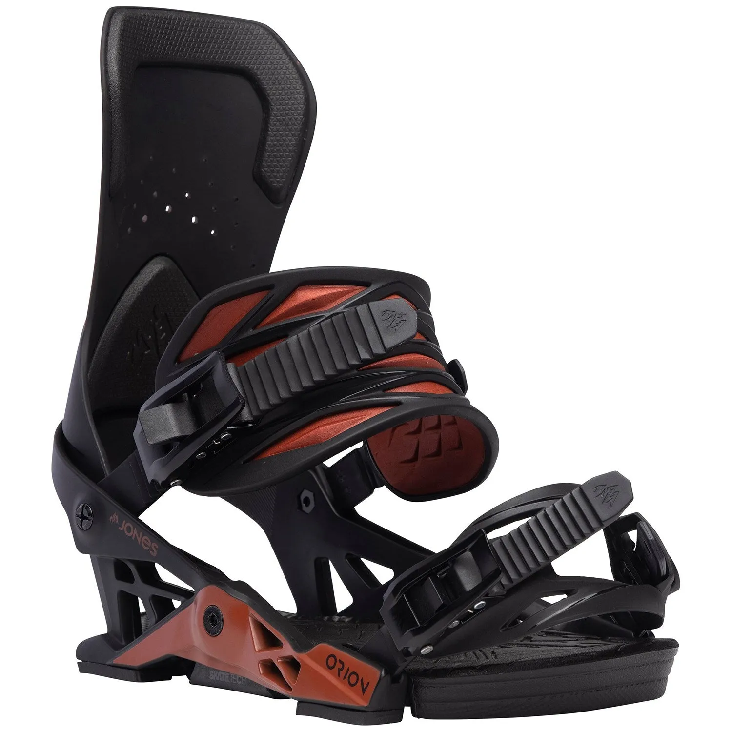 Jones Orion Snowboard Bindings Mens 2024 Safety Red