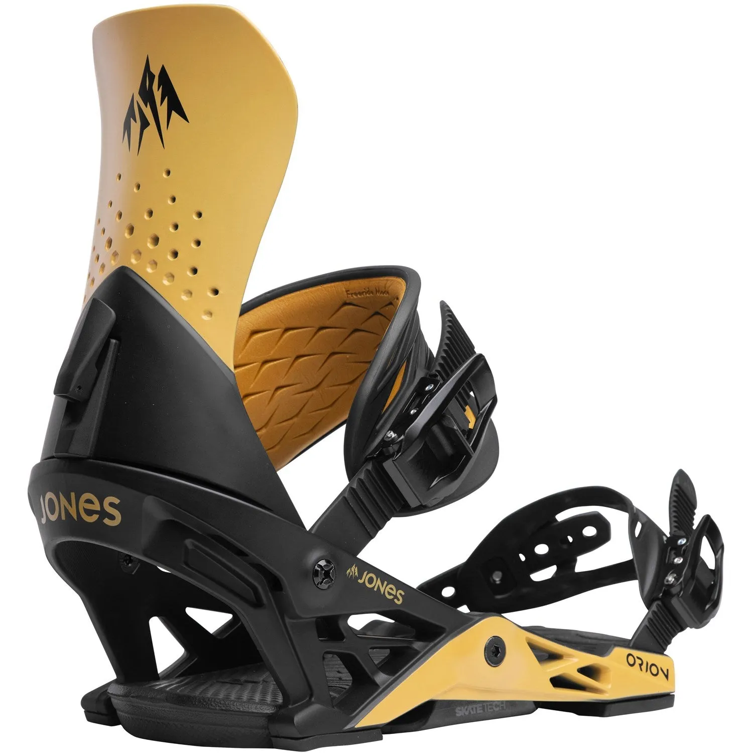 Jones Orion Snowboard Bindings Mens 2024 Sunrise Gold