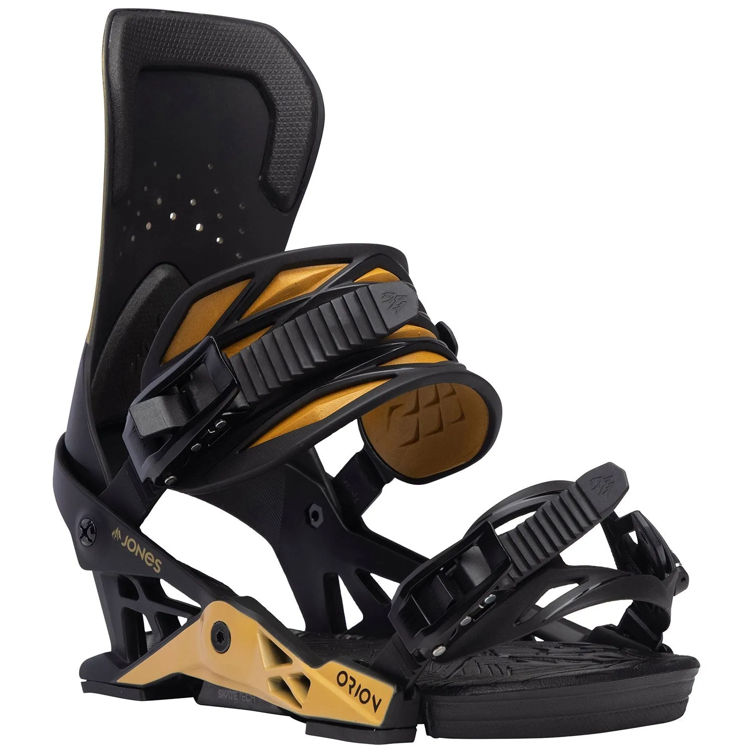 Jones Orion Snowboard Bindings Mens 2024 Sunrise Gold