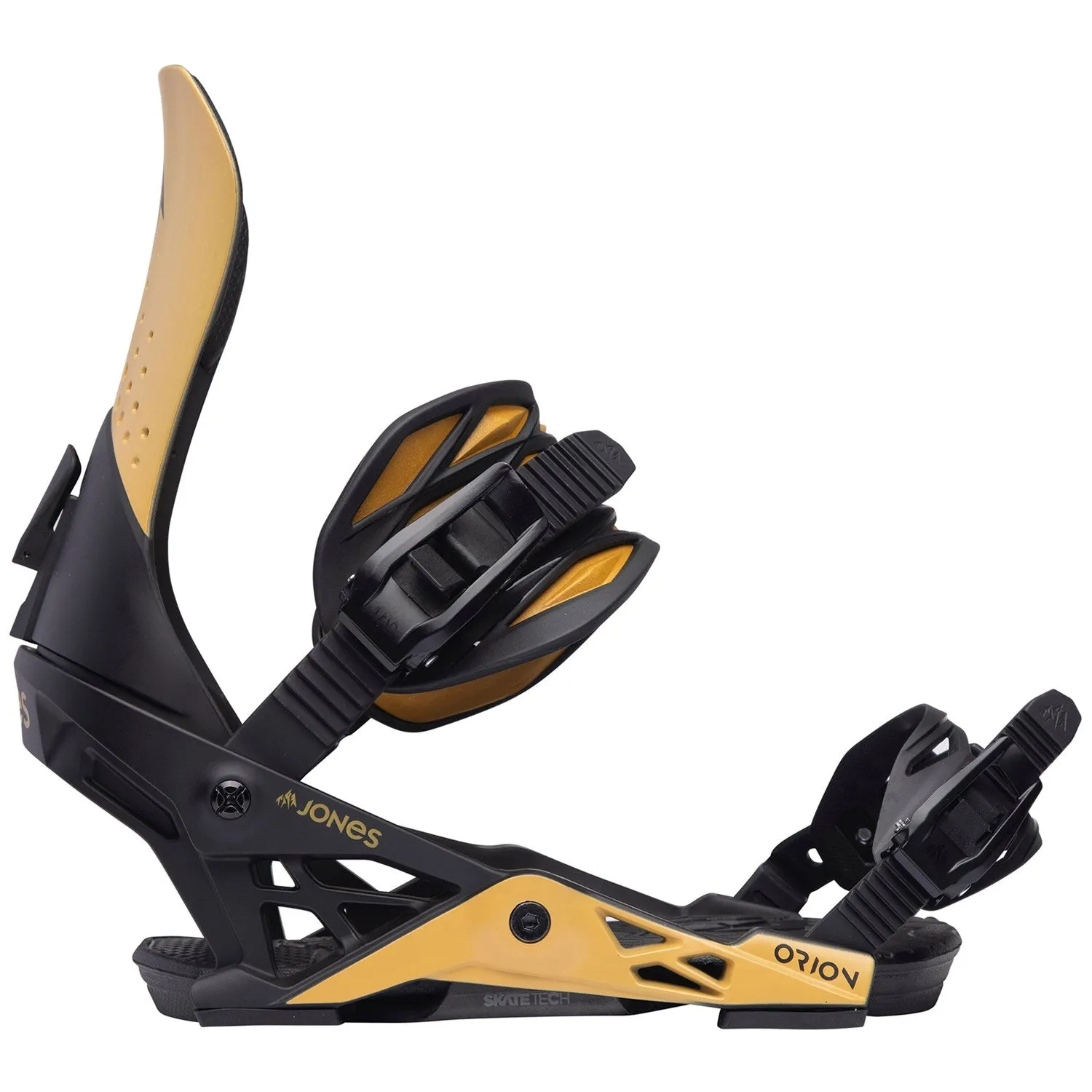 Jones Orion Snowboard Bindings Mens 2024 Sunrise Gold