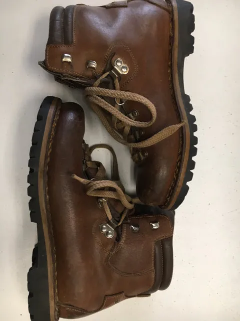 Meindl Brown Mens 9 Used Hiking Boots