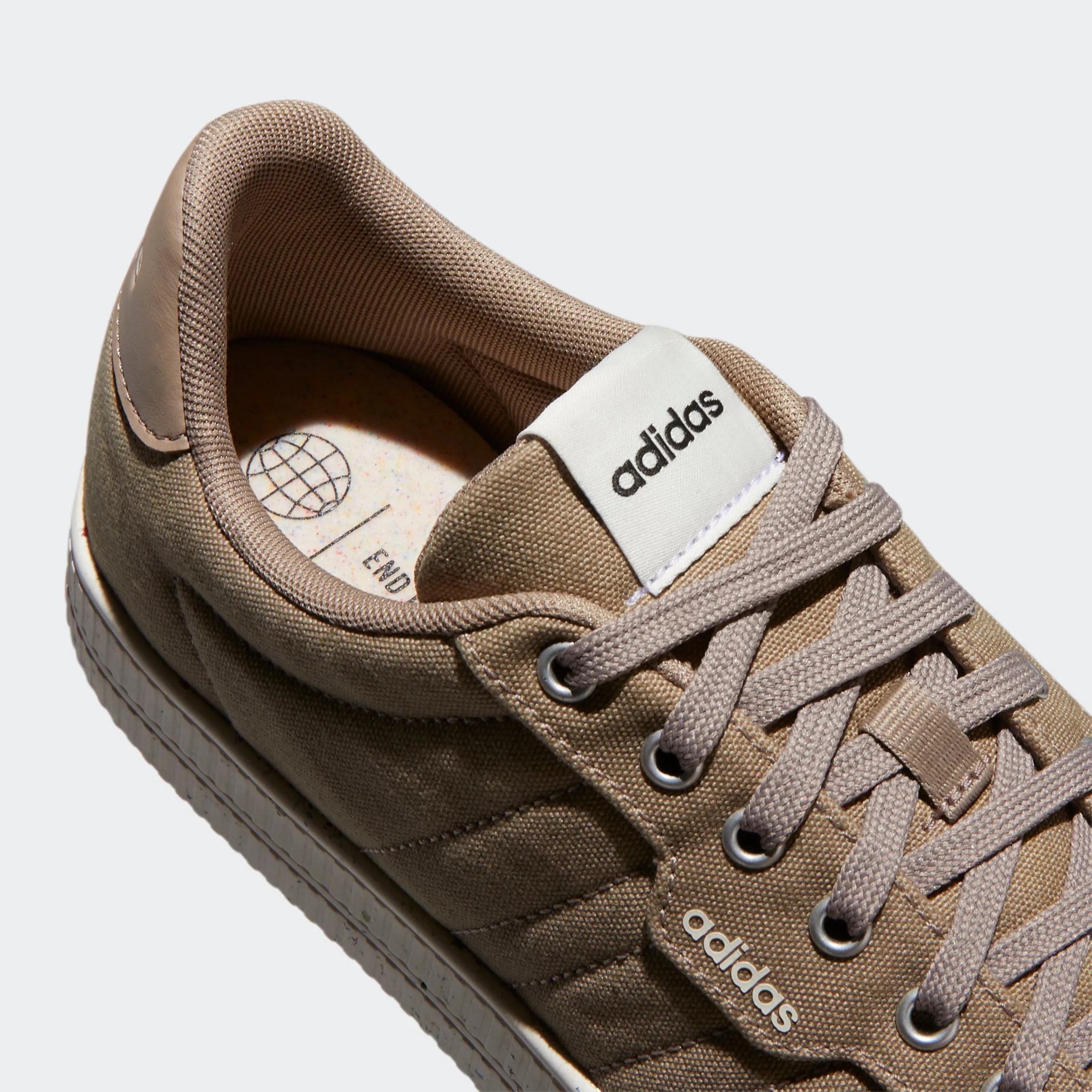 Men's adidas Originals Daily 3.0 Eco Skateboarding Shoes Chalk Brown