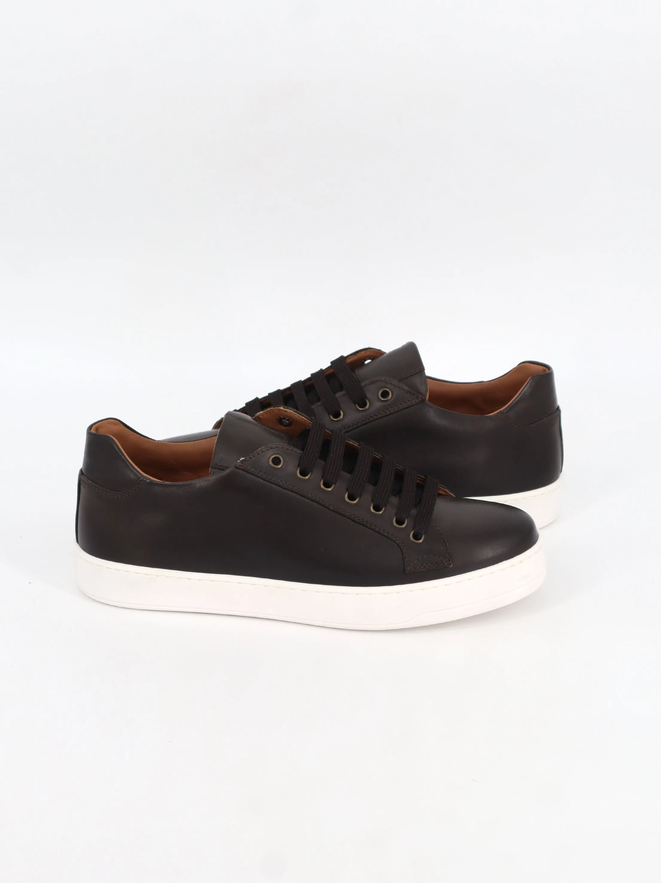 Men's Plain Casual Shoes,Dark Brown