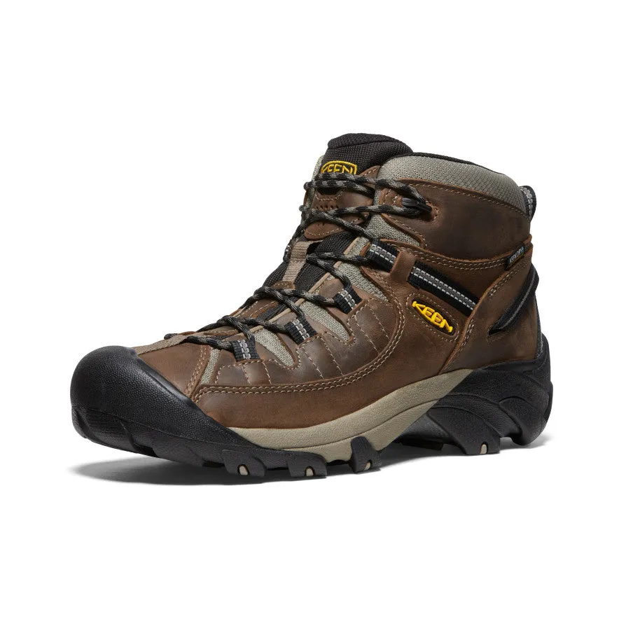 Men's Targhee II Mid Waterproof Hiking Boots  |  Shitake/Brindle