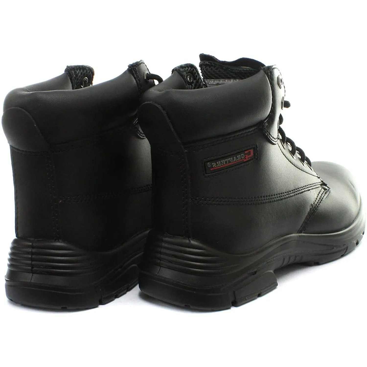 Mens Wide Fit Grafters M9503A Steel Toe Cap Boots