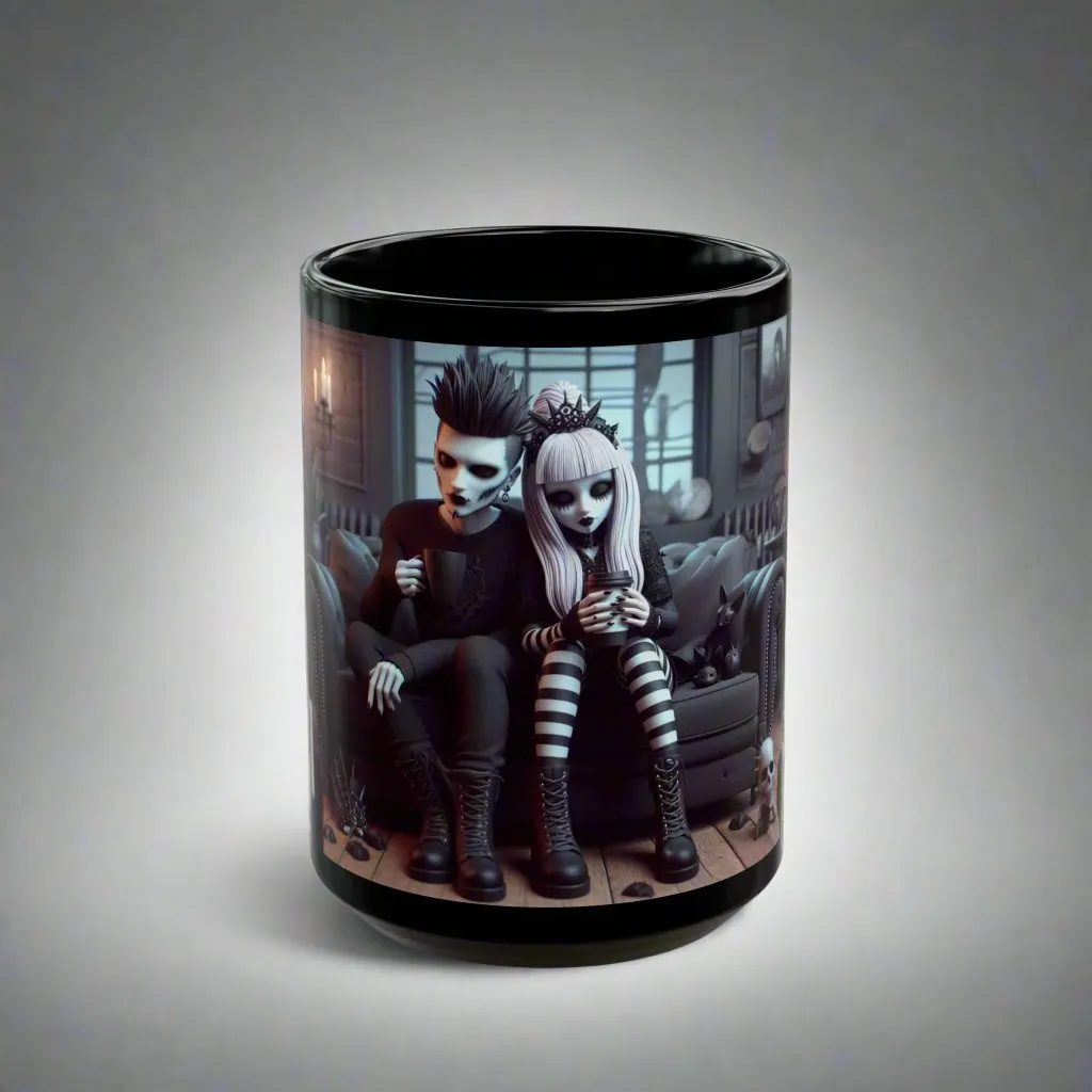 Mystical Charm Gothic Moments Coffee Mug – Infuse Your Sips with Enchantment