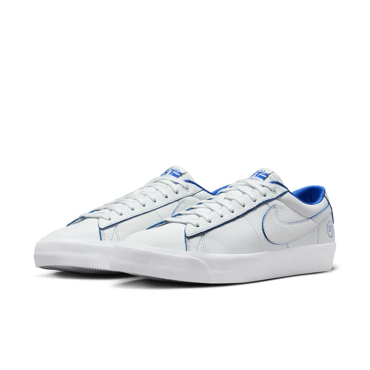 Nike SB - Blazer Low Pro GT Premium Shoes White/Blue