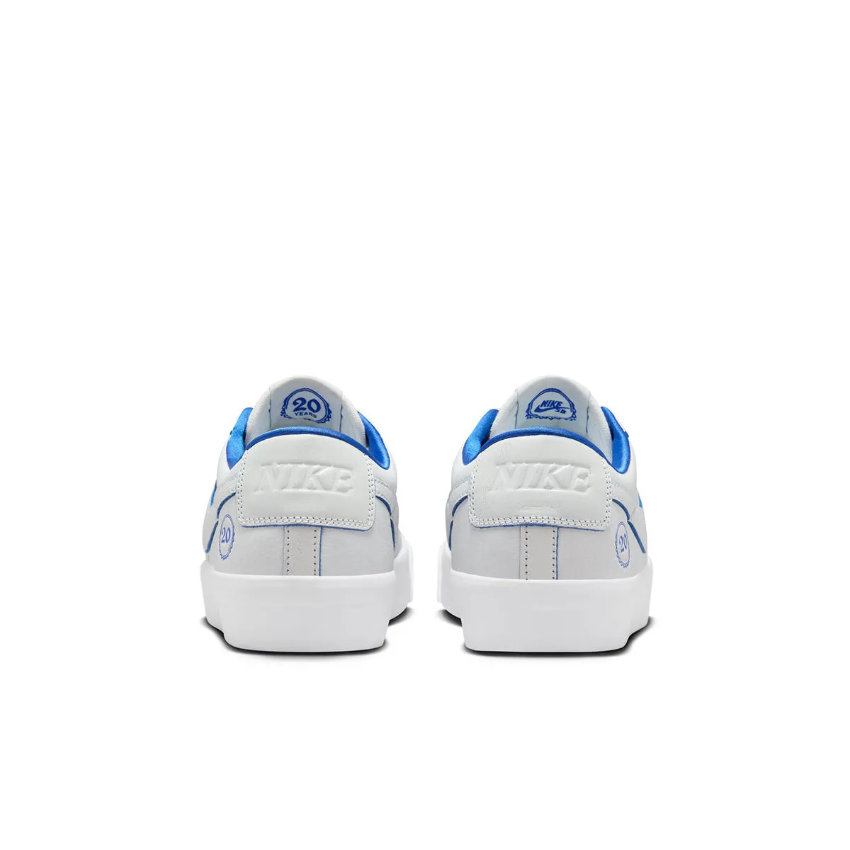 Nike SB - Blazer Low Pro GT Premium Shoes White/Blue