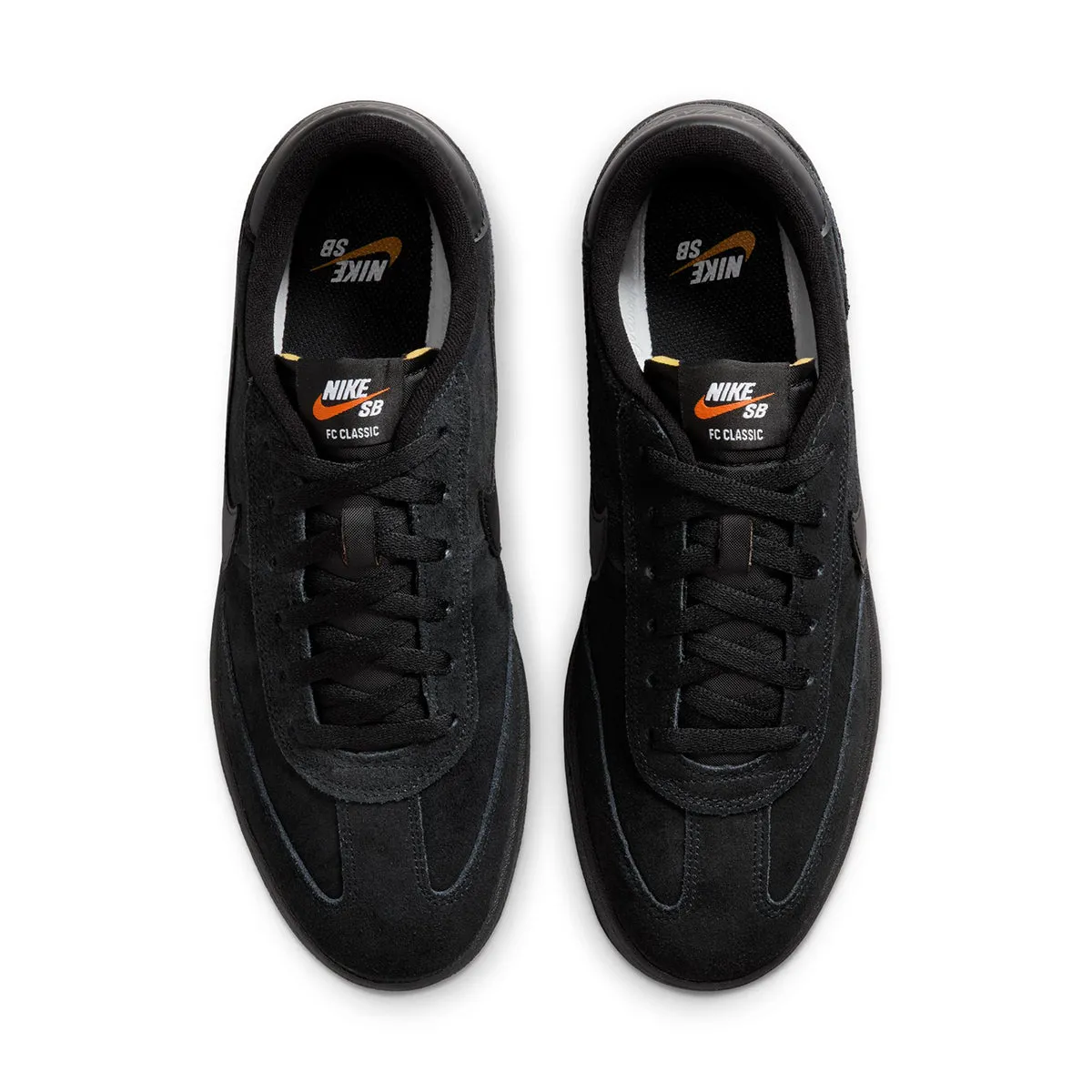 Nike SB - FC Classic Shoes Black/Black-Black-Vivid Orange