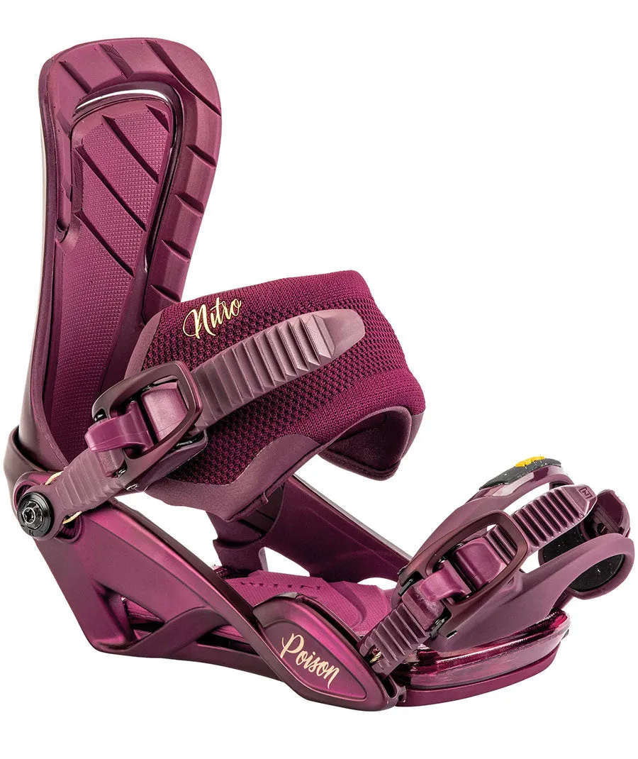 Nitro Women's Poison Binding - Wine 2023