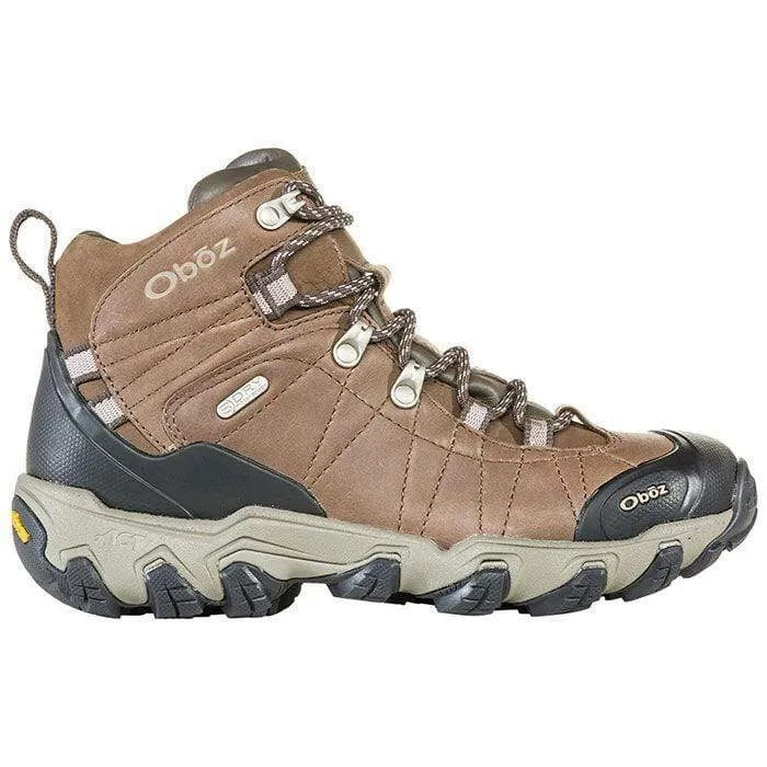 Oboz Women's Bridger Mid Waterproof Hiking Boots- Walnut