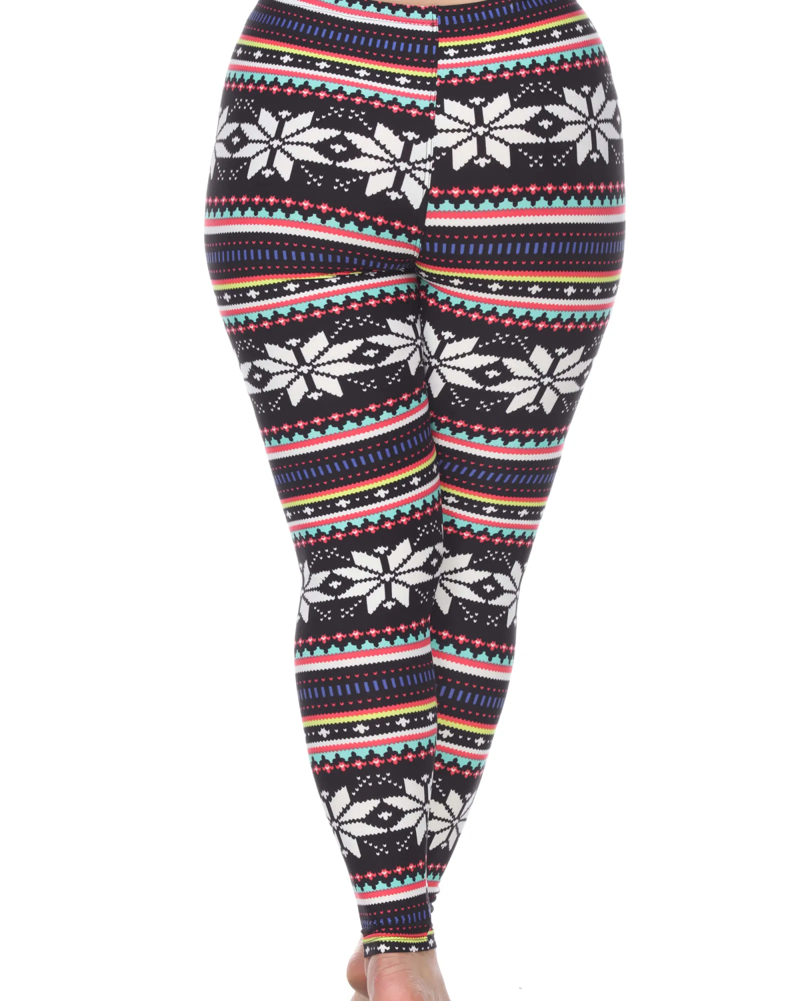 Printed Leggings | Black Multi