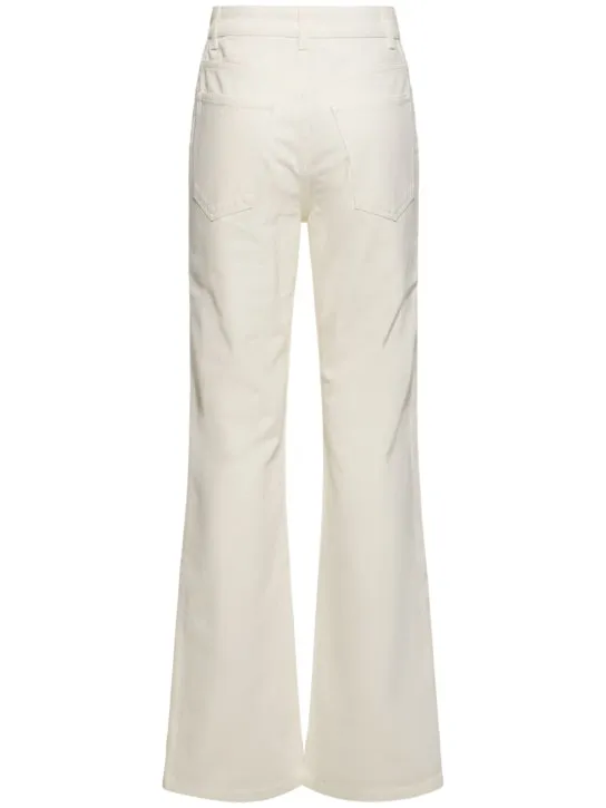 Rabanne   Embellished high rise straight jeans 