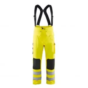 Rain&#x20;Trousers&#x20;Level&#x20;3&#x20;1306&#x20;High&#x20;Vis&#x20;Geel&#x20;-&#x20;Bl&#xE5;kl&#xE4;der