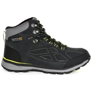 Regatta Samaris Suede Mid Mens Waterproof Walking Boots - Black