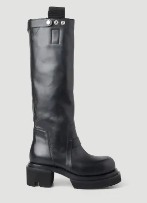 Rick Owens Bogun Knee High Boots