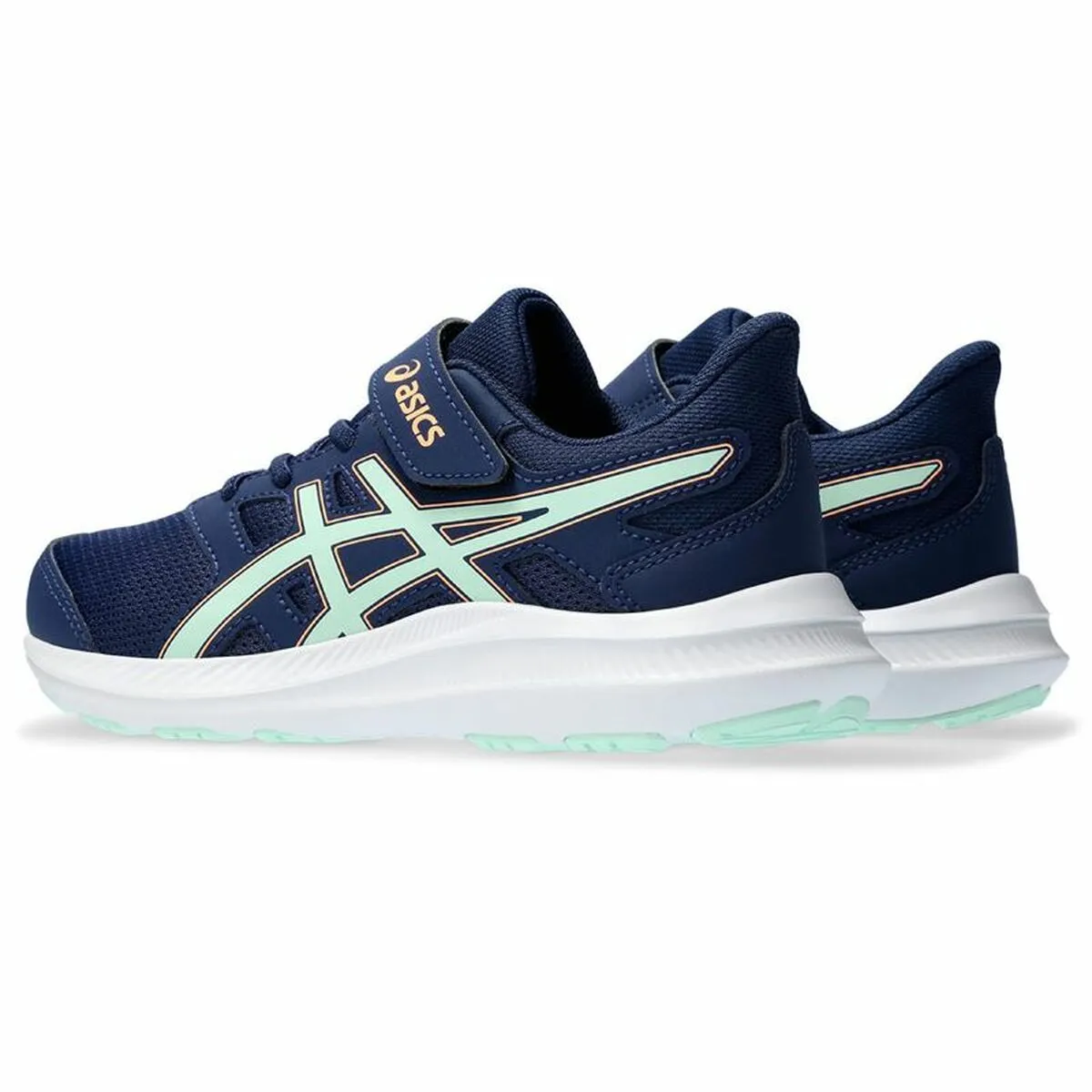 Running Shoes for Kids Asics Jolt 4 Ps Blue Mint