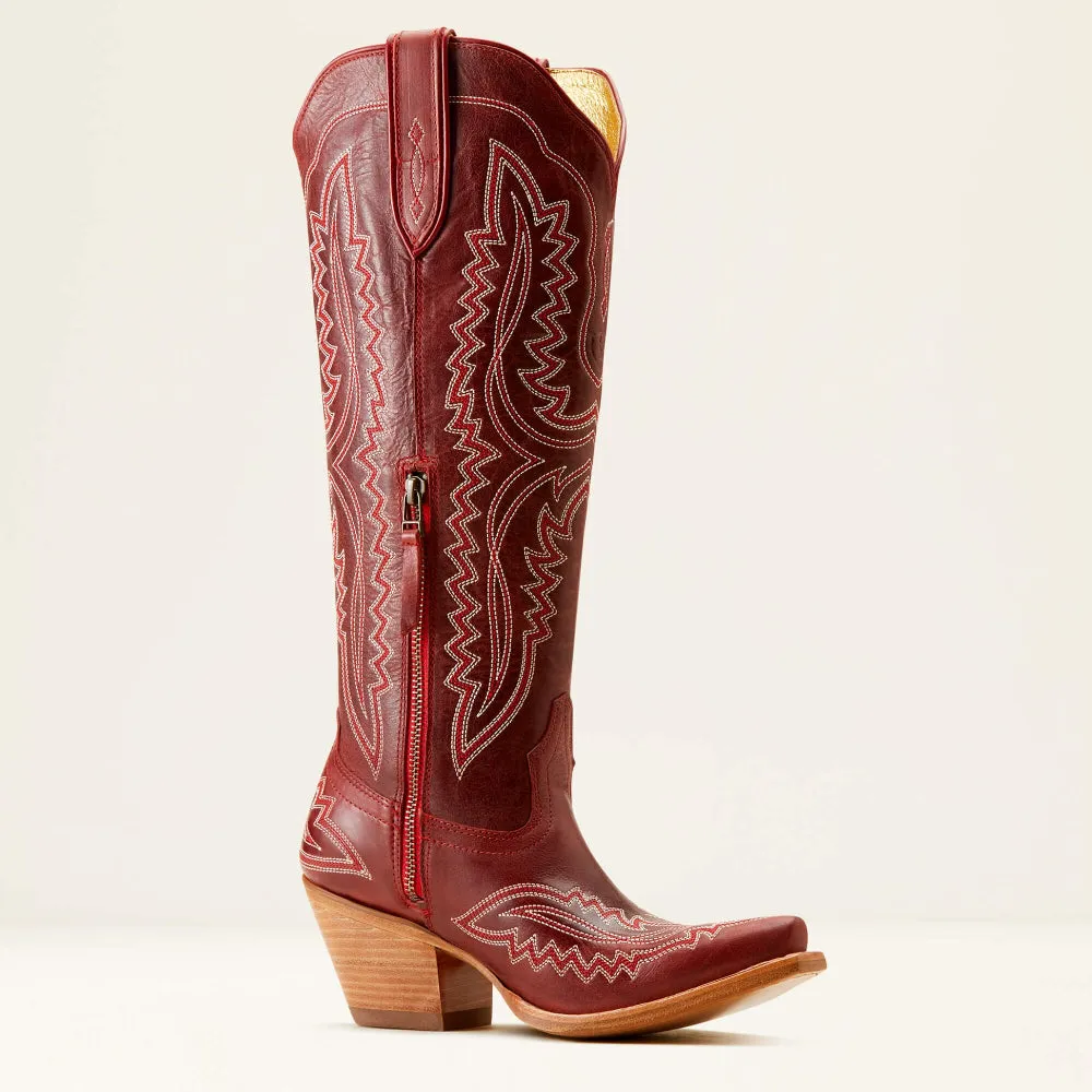 Rustic Stitched Cowboy Inspired Boots