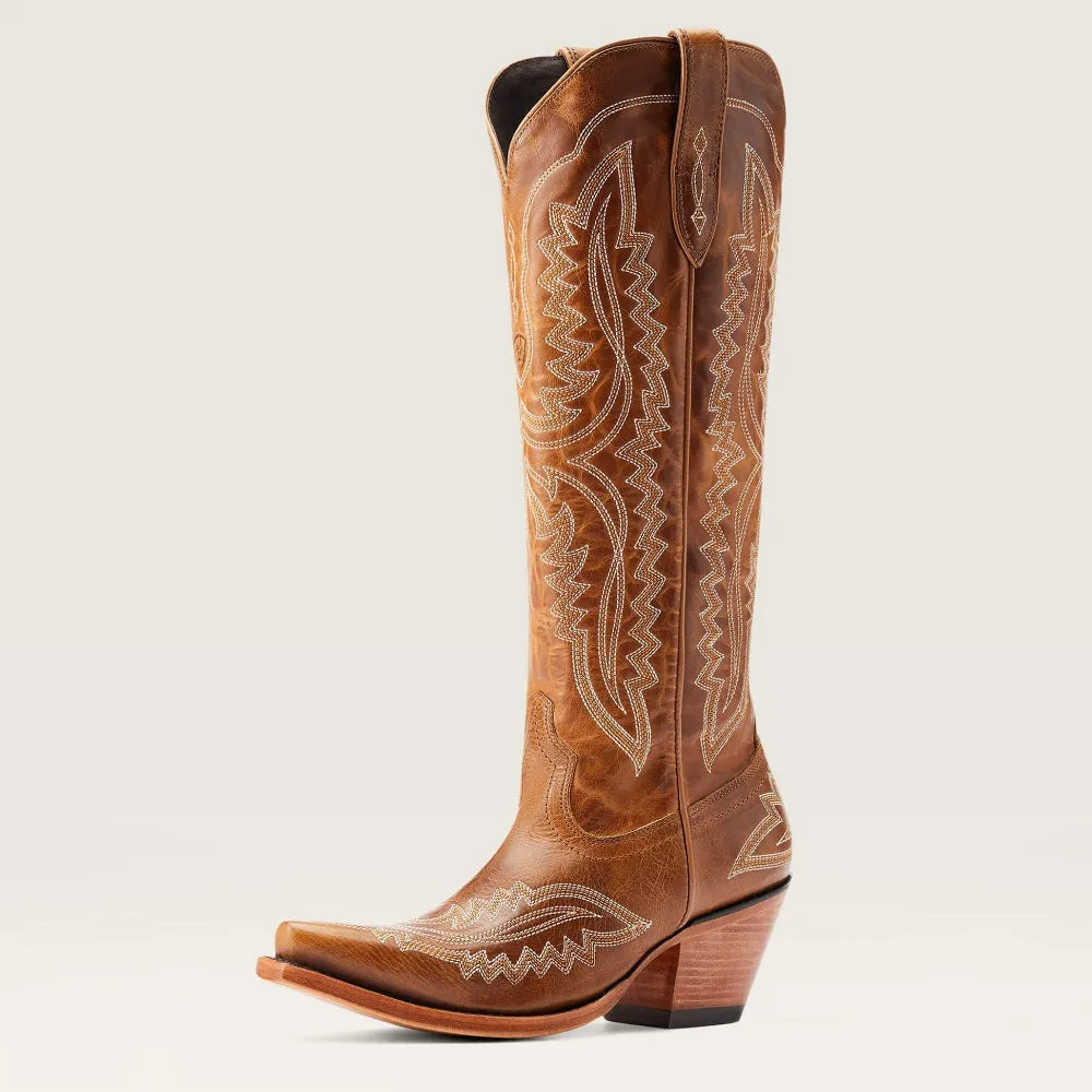 Rustic Stitched Cowboy Inspired Boots