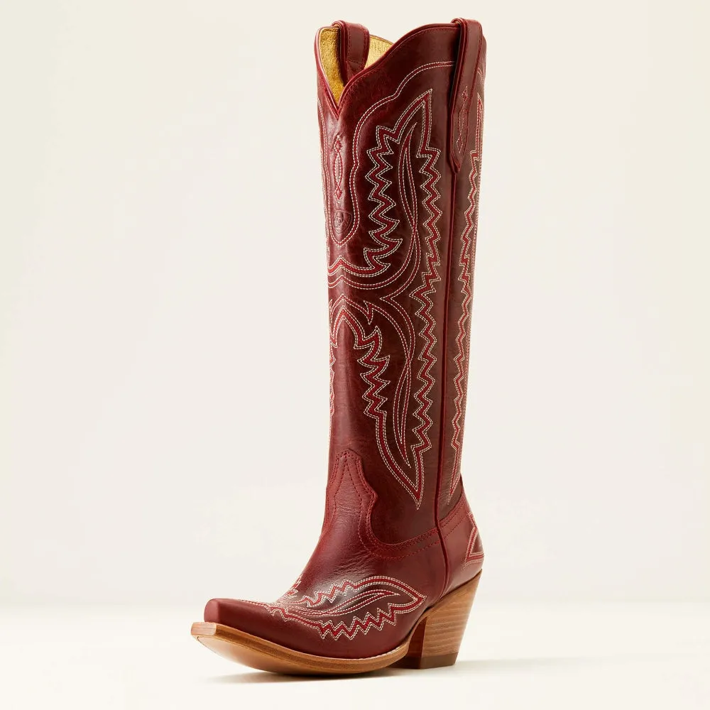 Rustic Stitched Cowboy Inspired Boots