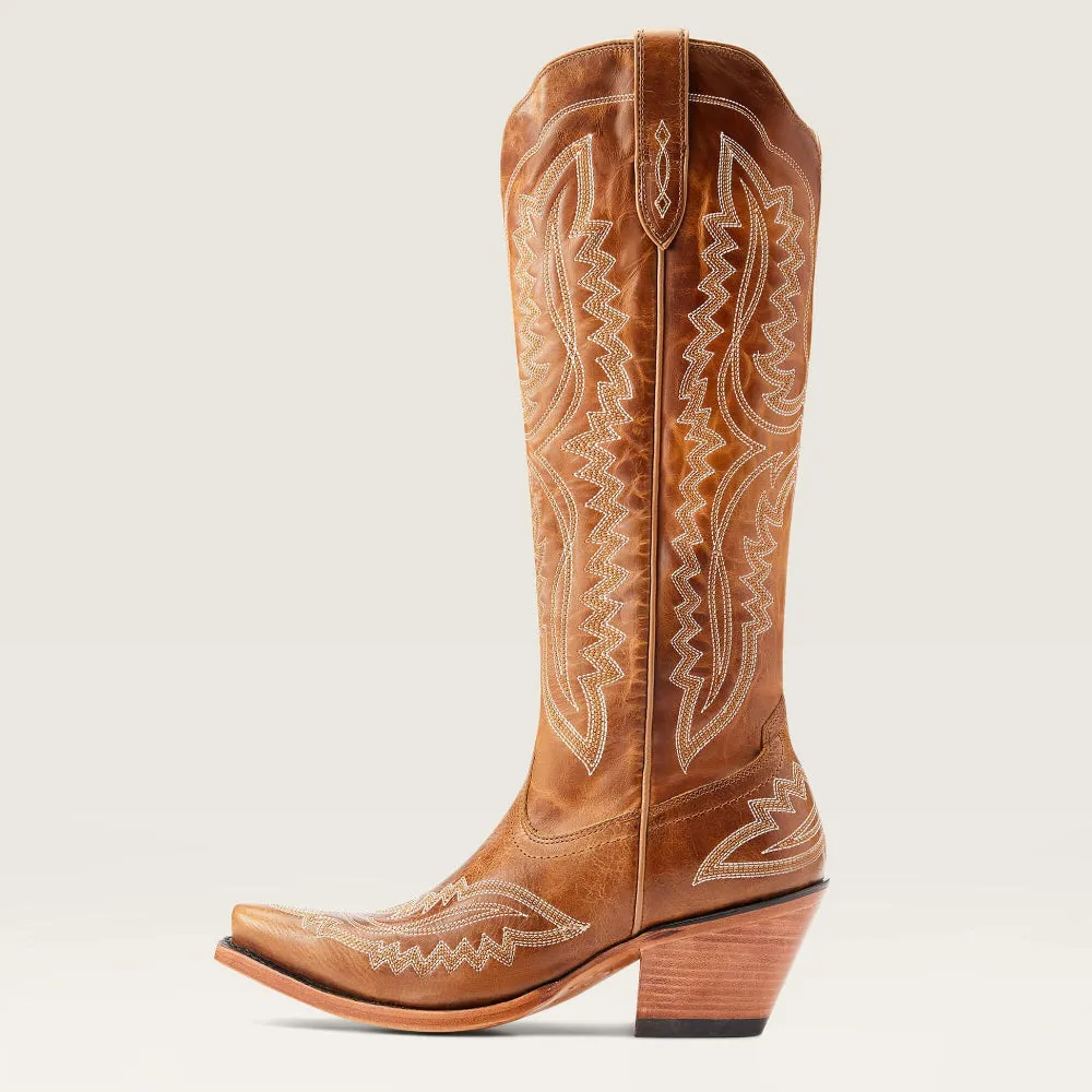 Rustic Stitched Cowboy Inspired Boots