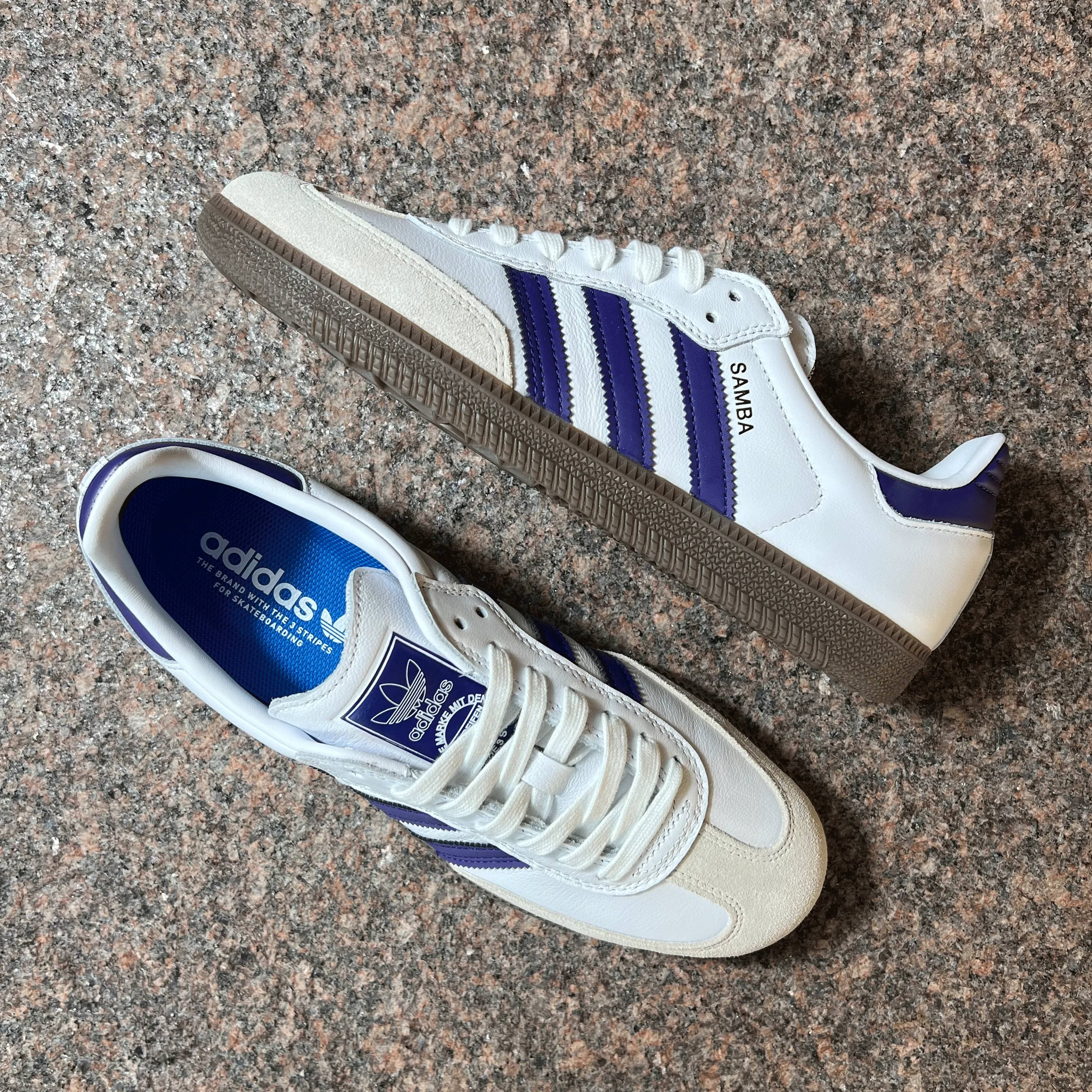 SAMBA ADV - WHITE/PURPLE