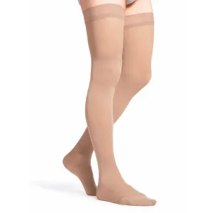 Sigvaris Opaque Men's Thigh High 30-40 mmHg w/ Silcone Grip Top