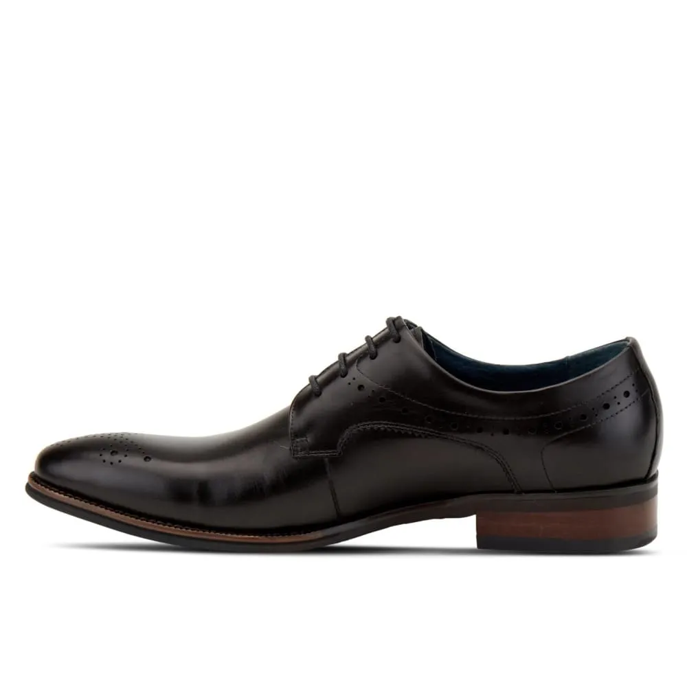 Spring Step Shoes Charlie Men's Leather Wingtip Derby Style Shoes