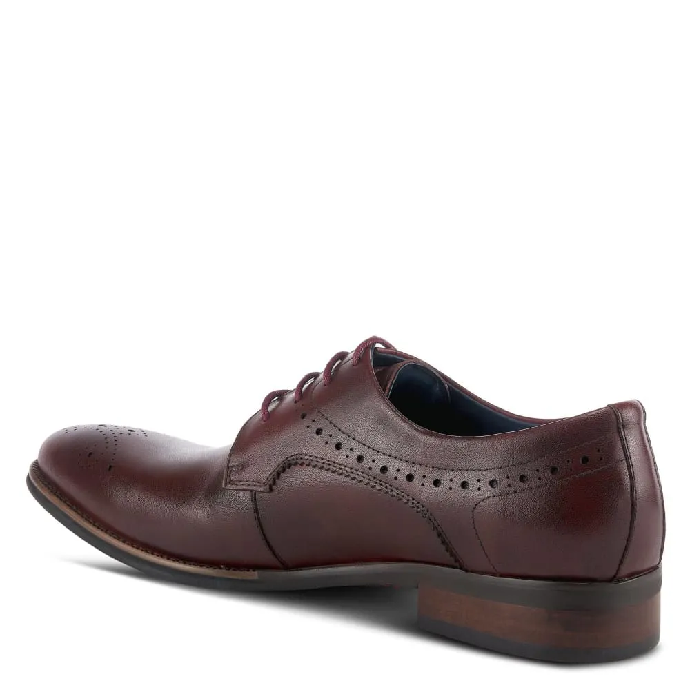 Spring Step Shoes Charlie Men's Leather Wingtip Derby Style Shoes