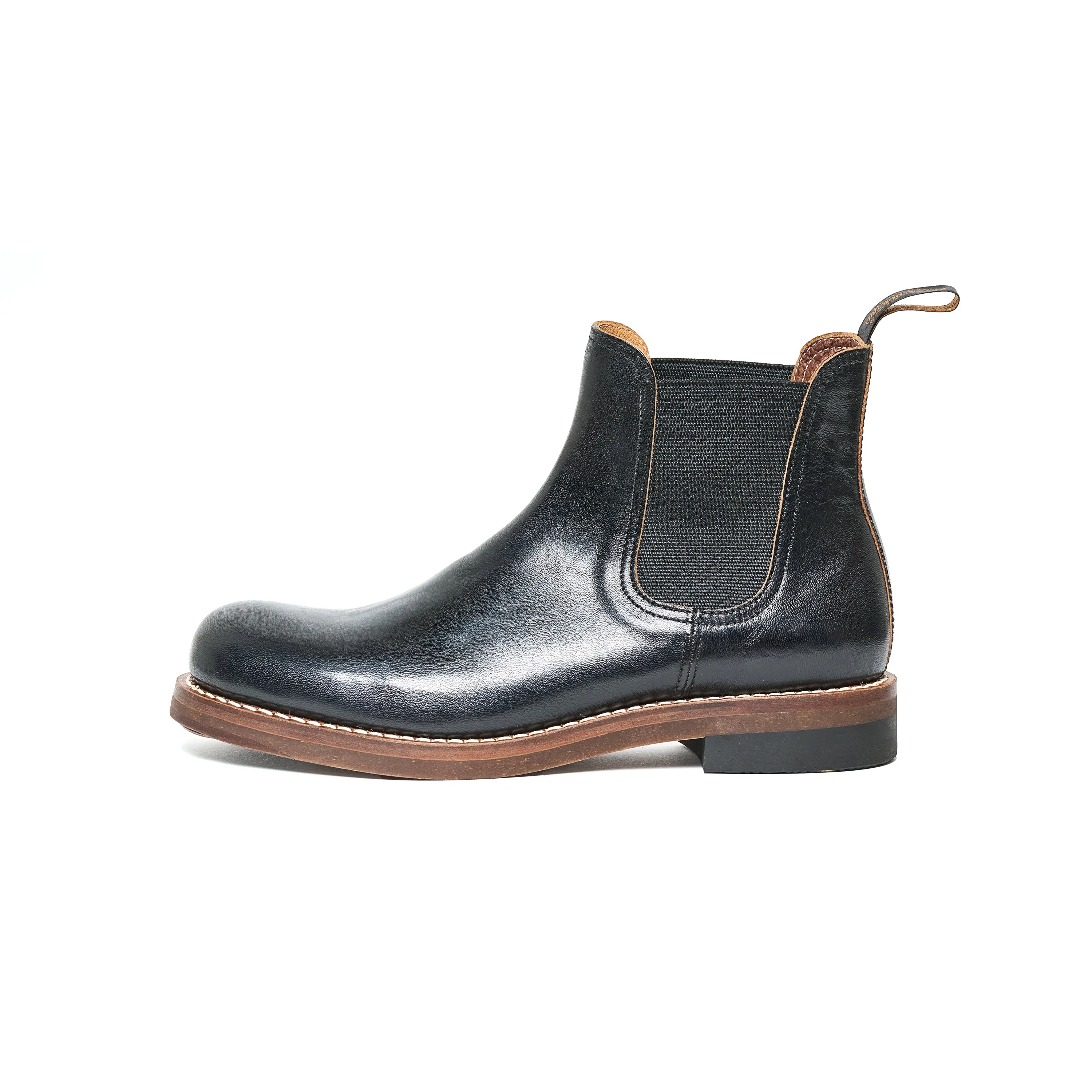 STAN (Black Horsehide)