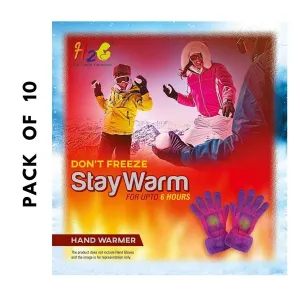 StayWarm - Hand Warmer - Pack of 5 (Each Pack contains 2 pcs)