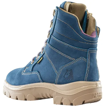 Steel Blue Women's Jungle 6" WP Soft Toe Cross Zip Ankle Boot - Sand - 812861